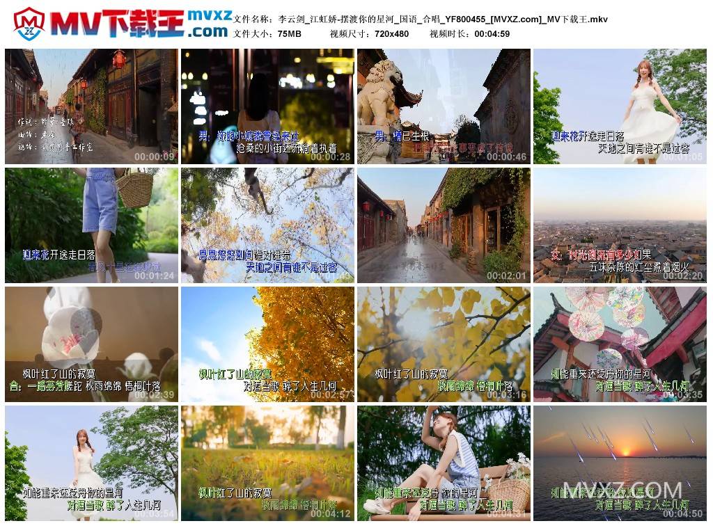李云剑_江虹娇-摆渡你的星河_国语_合唱_YF800455